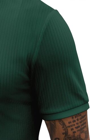 Stretch Polo Shirts for Men Short Sleeve Golf Polo Slim Mens Polo Shirts Dry Fit Polo T Shirts for Men Tennis Polo in Saudi Arabia
