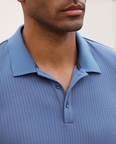 Stretch Polo Shirts for Men Short Sleeve Golf Polo Slim Mens Polo Shirts Dry Fit Polo T Shirts for Men Tennis Polo in Saudi Arabia