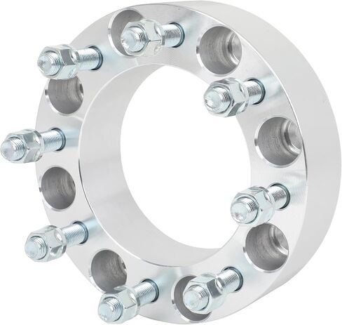 ECCPP 4PCS 8x170 to 8x6.5 Wheel Adapters Lug Centric 2" 8 Lug 14x1.5 126mm hub bore Compatible with for F-250 Super Duty 2003-2022 for F-350 2003-2009 2011-2016 in Saudi Arabia