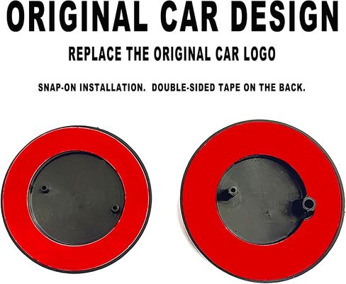 GTAM Modified car Front and Rear Micro-Chapter Decorative Stickers Black and White for Alfa Romeo Giulia Stelvio 4c car Exterior Accessories (Giulia/Stelvio) in Saudi Arabia