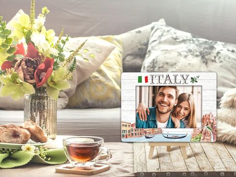 إطار صورة كندا، إطار صورة تذكارية كندا، إطار سفر، هدية سفر كندا للعروسين الجدد، هدايا عيد ميلاد وشهر العسل، إطار صورة لديكور الطاولة C (10) in Saudi Arabia