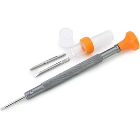 مفك براغي صغير برأس مسطح مقاس 1.8 مم من ميلتات لأحزمة الساعة والشفرات الاحتياطية in Kuwait