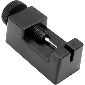 Black Watch Link Removal Tool Kit Band Chain Link Pin Remover For Smartwatch Bracelet Strap Adjustment Repair For Watch Maker Removal Tool Kit Electric Replacement Tips Watch Band Link Adjust Slit