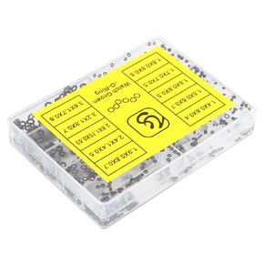 ULTECHNOVO Watch Gaskets Watch O-Ring Assortment Piano Repair Gasket Sealing Ring Kit Sealing Gasket Washer Gasket Assortment Kit Rubber Sealing Gasket Cables Gasket Water Proof
