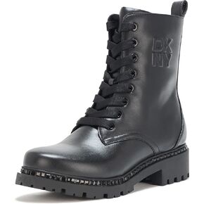 DKNY Women's Rommily Lace Up Boot Combat