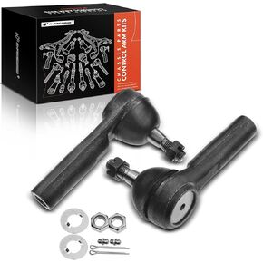 A-Premium 2 x Front Outer Tie Rod Ends, Compatible with Chevrolet Equinox 05-09, HHR 06-11, Cobalt 05-10, Pontiac G5 07-10, Pursuit 05-06, Torrent 06-09, Saturn Ion 03-07, Vue 02-09