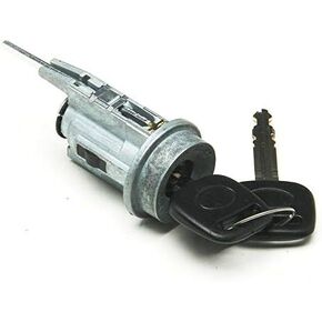 Golden Selection Ignition Lock Cylinder Tumbler with 2 Keys Compatible With 1998-2000 Toyota Corolla 1.8L L4 US-251L 69057-12340 US251L 6905712340