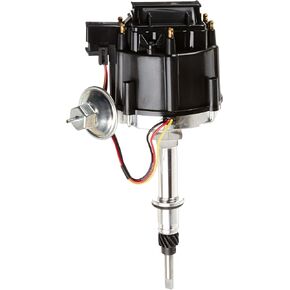 JM6523BK HEI Distributor with Black OEM Cap (65K Volt Coil)