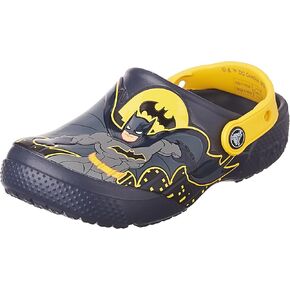 Crocs Kids' Batman Clogs, Girls and Boys Shoes