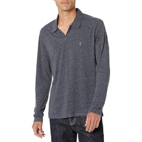 John Varvatos Men's Mercury Long Sleeve Polo
