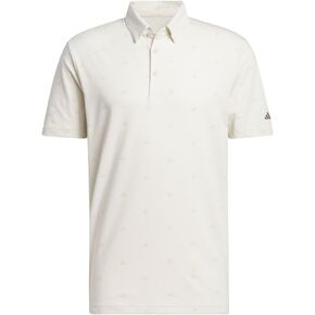 adidas Men's Go-to Mini-Crest Print Polo Shirt