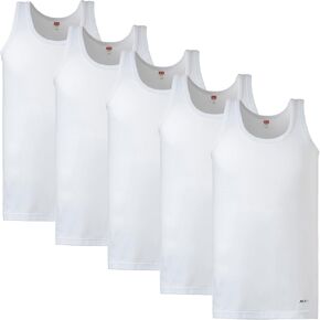 Mody Men Undershirt 5-Pack, Soft Undershirt, Tank Top for Men, Cotton Men Undershirt