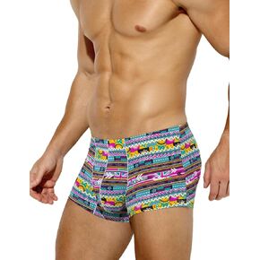 Arjen Kroos Men's Sexy Silky Underwear Printed Trunks Boxer Briefs 1 Pack