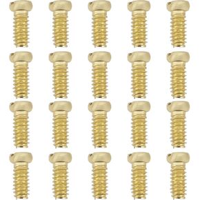 100pcs 3mm Sunglasses Replacement Screws Glasses Hinge Screws Repair Kit Compatible with Ray-Ban Aviator RB3025 3025, Gold