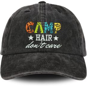 InnoBeta Camping Gifts Cap for Men/Women, Funny Adjustable Embroidered Hat Gifts