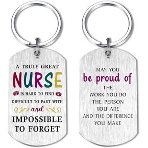 TGCNQ Nurse Gifts for Women - Cool Gifts for Nurses Graduation - Nurse Appreciation Keychain - Perfect Nurse Recognition Gift - Nurse Accessories