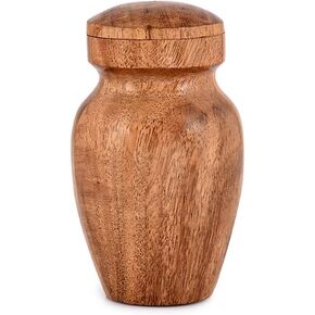 Urn for Human or Pet Ashes, Small Cremation Memorial Urn Personal Funeral Urn for Pet or Human (2.5" x 2.5" x 4")