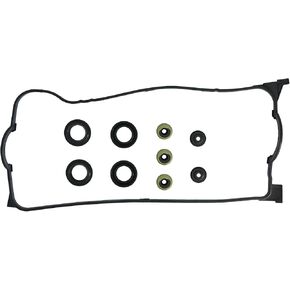 Engine Valve Cover Gasket Set Replace 12030-P2A-A01 VS50500R Compatible with 1996-2000 EL 1.6L, Civic 1.5L 1.6L, Civic DEL SOL 1.6L