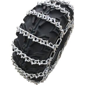 TireChain.com 4x8, 4.80 X 8 Heavy Duty V-BAR Snow Hog Set of 2