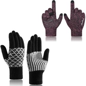 Achiou Winter Gloves for Cold Weather Touchscreen Gloves