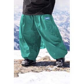 Womens Mens Baggy Snowboard Pants Winter Skiing Snowboards Pants Adult Waterproof Windproof Insulated Warm