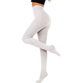 Century Star Warm Opaque Thermal Tights Fleece Lined Tights Winter Stockings Cable Knit Insulated Sweater Tights Pantyhose