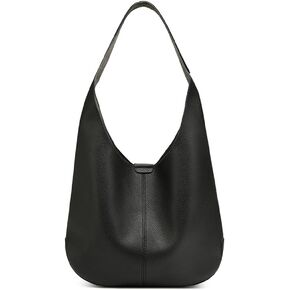 large Hobo Bags for Women Slouchy Tote Purses Soft PU Leather Slouchy Shoulder Handbag for Work Travel Shopping