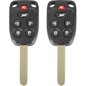 X AUTOHAUX 2pcs 313.8Mhz N5F-A04TAA Replacement Smart Proximity Keyless Entry Remote Key Fob for Honda Odyssey EXL 2011 2012 2013 N5FA04TAA N5F-AO4TAA
