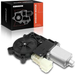 A-Premium Front Left Power Window Lift Motor Compatible with Ford Police Responder Hybrid 2019, Fusion & Lincoln MKZ 2013-2019 Sedan, Driver Side, Replace# DS7314A366BB, DS73F23201BD