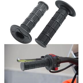 2PCS Dirt Bike Grips,Motorcycle Grips,Car Accessories Dirt Bike Handlebars,ATV Grips,Motorcycle Handlebar Grips,7/8'' Motorcycle Hand Grips,Fits Most Dirt Bike Motorcycle CRF YZF WRF (Pink)