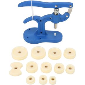 Joyzan Watch Press Set, Watch Back Covers Case Closer Repair Tool Professional Remover Spring Bar 12 Fitting Dies Moulds Opener Band Link Pin Kit Battery Replacement Open Pry Case Closure Watchmaker