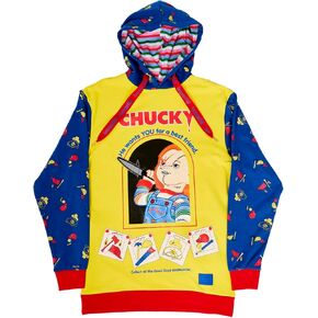 Loungefly Universal Childs Play Chucky Hooded Sweatshirt Small