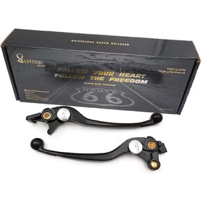 Motorcycle Brake Clutch Hand Levers Compatible with Suzuki SV 1000 2003-2007 DL 1000 Vstrom 2002-2012 GSX 1300 R 1999-2014 Hayabusa Black