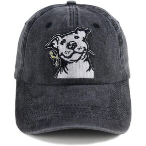 Dog Lover Gifts for Women Men, French Bulldog Mom Hat, Denim Adjustable Embroidered Dog Dad Baseball Cap