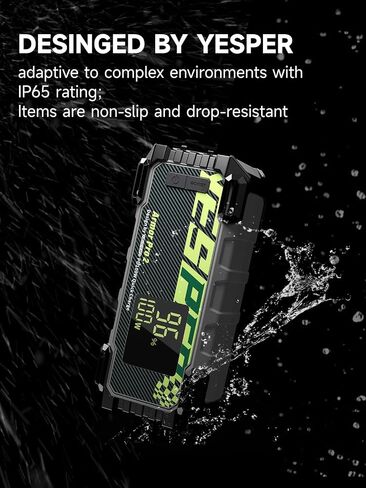 YESPER Battery Jump Starter 83200 mAh 3000A Peak Jump Box for car(Up to 9.5.0L Gas or 7.5L Diesel Engine,140 Times) 12V Auto Battery Booster Jump Starter Pack with PD100W Fast Charge Jumper Pack in Saudi Arabia