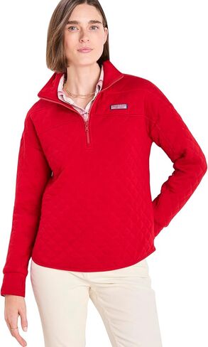 vineyard vines Women's Diamond Quilted Dreamcloth Shep Shirt in Saudi Arabia