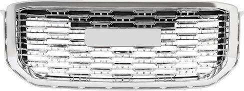 شبكة KUAFU الأمامية متوافقة مع 2015-2020 GMC Yukon/Yukon XL مجموعة واقي الصدمات من بلاستيك ABS مطلي باللون الأسود in Kuwait