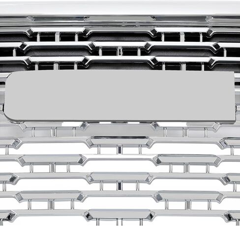 شبكة KUAFU الأمامية متوافقة مع 2015-2020 GMC Yukon/Yukon XL مجموعة واقي الصدمات من بلاستيك ABS مطلي باللون الأسود in Kuwait