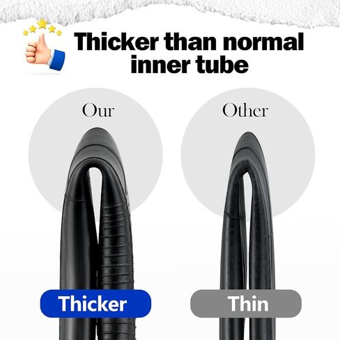 10x2.5 Scooter Tire and Inner Tube Set for Smart Self Balance Electric Scooter 36v 48v 400w 500w 800w Hub Motor Front or Rear Replacement 60/70-6.5 Rubber Tire with CR202 90° Bent Valve Stem in Saudi Arabia