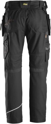 Snickers Workwear U621404043232 RuffWork Canvas Work Pants + Holster Pockets (Black/Black) - 32/32 in Saudi Arabia