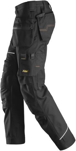 Snickers Workwear U621404043232 RuffWork Canvas Work Pants + Holster Pockets (Black/Black) - 32/32 in Saudi Arabia