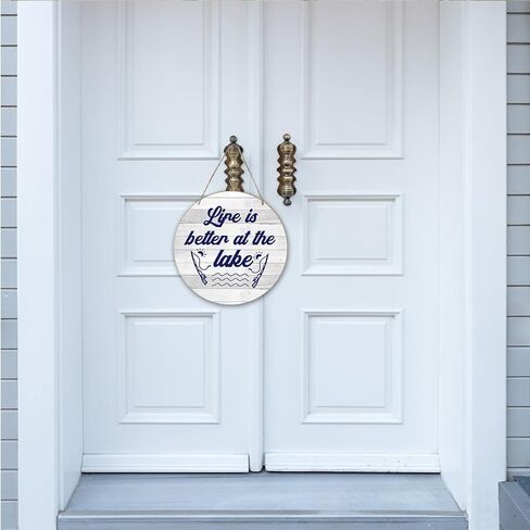 مرحبا الشمس المشرقة عباد الشمس ديزي زخرفة خشبية ديكور الصيف للباب الأمامي علامة ديكور تذكار، عطلة الصيف الشاطئ الديكور، خشبية معلقة علامة المطابخ ديكور غرفة المعيشة للمنزل مكتب -DH316 in Kuwait