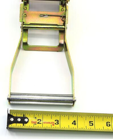 GRIPON (Pack of 4) 2" x8' Lasso Strap with 2" Ratchet and J Finger Hook Tie Dow in Saudi Arabia