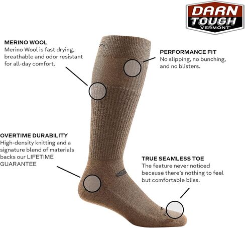 Darn Tough Tactical Over The Calf Light Cushion Sock in Saudi Arabia