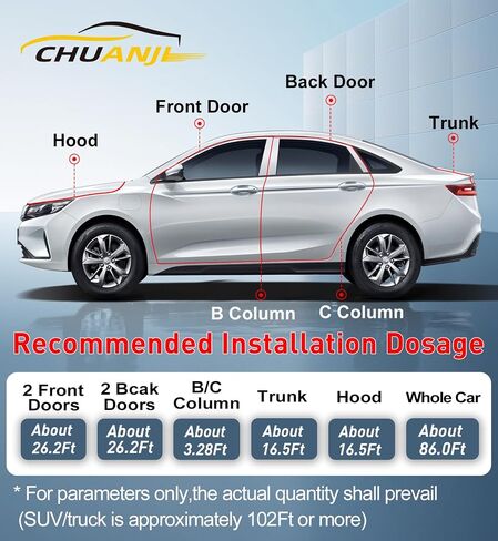 Car Door Rubber Seal Strip 52.49ft Automotive Weather Stripping Double Layer Auto Weatherstrip Universal Self Adhesive Soundproof Sealing Strip for Cars Truck Rv Pickup in Kuwait