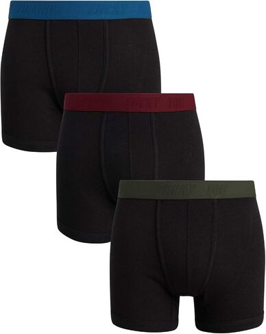 Lucky Brand Men's Boxer Briefs – 3 Pack Soft Stretch Mens Underwear with Comfort pouch - Breathable Boxers for Men (S-XXL) in Saudi Arabia