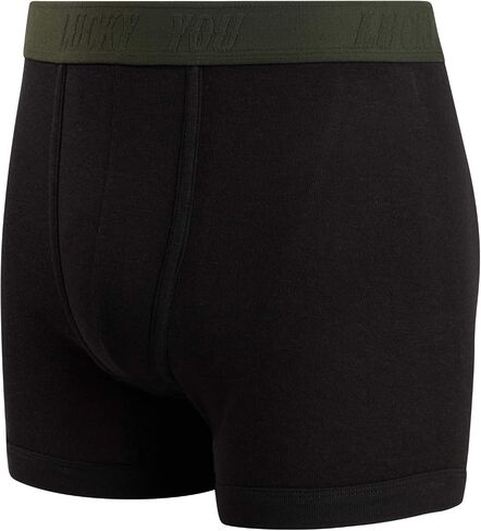 Lucky Brand Men's Boxer Briefs – 3 Pack Soft Stretch Mens Underwear with Comfort pouch - Breathable Boxers for Men (S-XXL) in Saudi Arabia