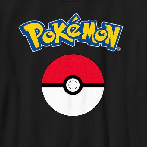 Pokemon Kids Logo Outline Boys Short Sleeve Tee Shirt in Saudi Arabia
