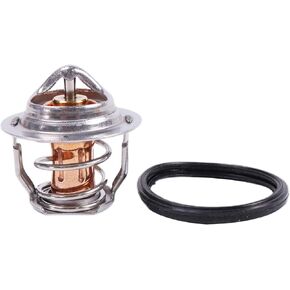 Thermostat 160°F 15321-73014 1E401-73012 Compatible with Kubota V1505 V1702 V1902 V1305 D902 D905 D782 D1105