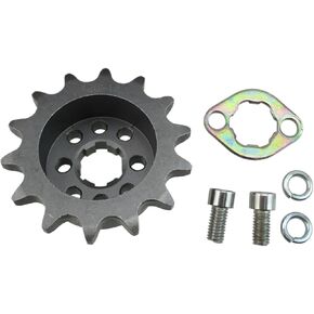 420-14T+15mm Offset Front Sprocket For Zonghsen ZS190 Daytona Anima 190cc 212cc Engine Honda CRF110F Monkey Grom 125 And Most Chinese Made Bikes